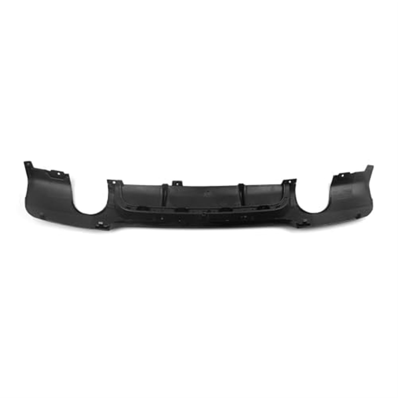 JUNPIY Heckstoßstangen-Diffusorlippe, for, 3er E90 E91 M Sport 2005–2012, glänzend schwarz, Kofferraum, Dual-Auspuff-Spoilerplatte, Splitter, Frontspoiler Frontsplitter-Spoiler von JUNPIY