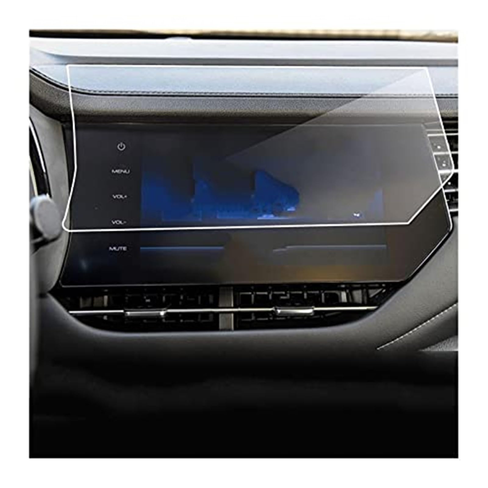 JUNPIY Instrumenten-Displayschutz, for Haval, for Great Wall, for F7 2017 2018 2019 2020 F7X Auto Navigation Displayschutzfolie, gehärtetes Glas, Schutzfolie aus gehärtetem Glas Displayschutz aus Glas von JUNPIY