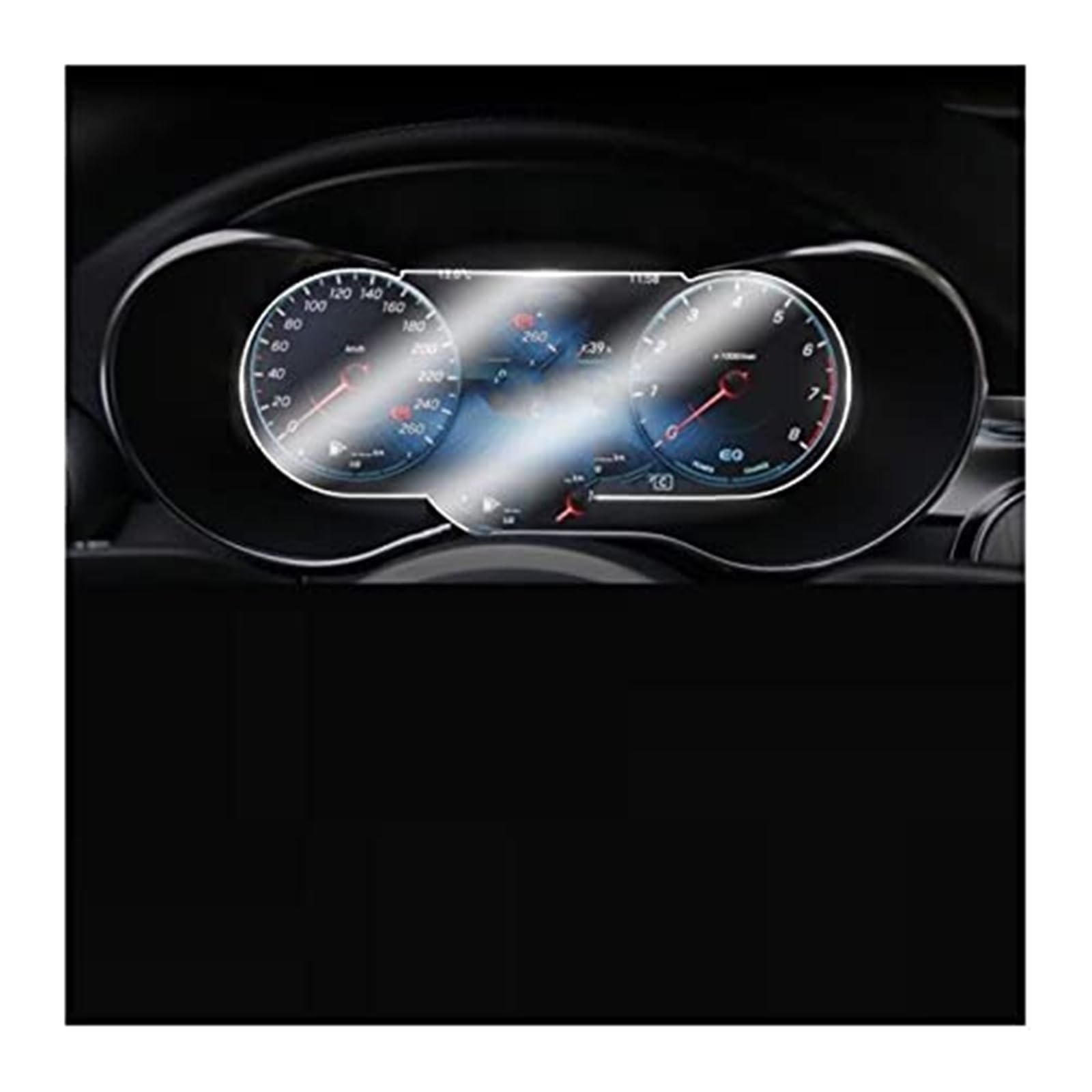 JUNPIY Instrumenten-Displayschutz, for Mercedes, for Benz, GLC X253 C253 2015–2020, Autoglas, gehärtetes Armaturenbrett, Schutzfolie, GPS-Bildschirmschutzfolie, gehärtetes Glas Displayschutz aus Glas( von JUNPIY