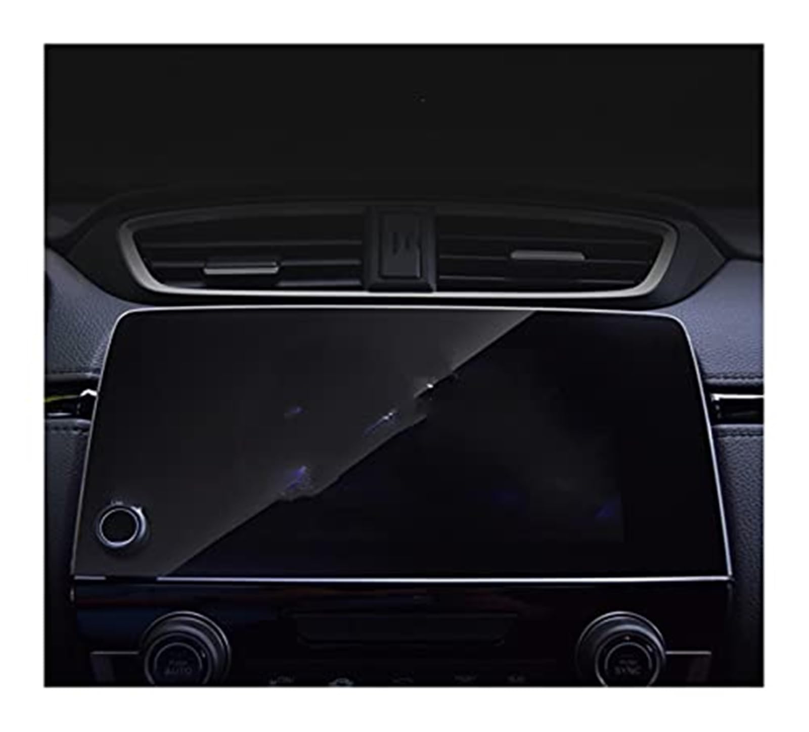 JUNPIY Instrumenten-Displayschutz for CR-V CRV 2017 2018 2019 5/7 Zoll Auto-Hartglas-Schutz, Auto-Navigations-Displayschutz, gehärtetes Glas Displayschutz aus Glas(Black 7 Inch Hd) von JUNPIY