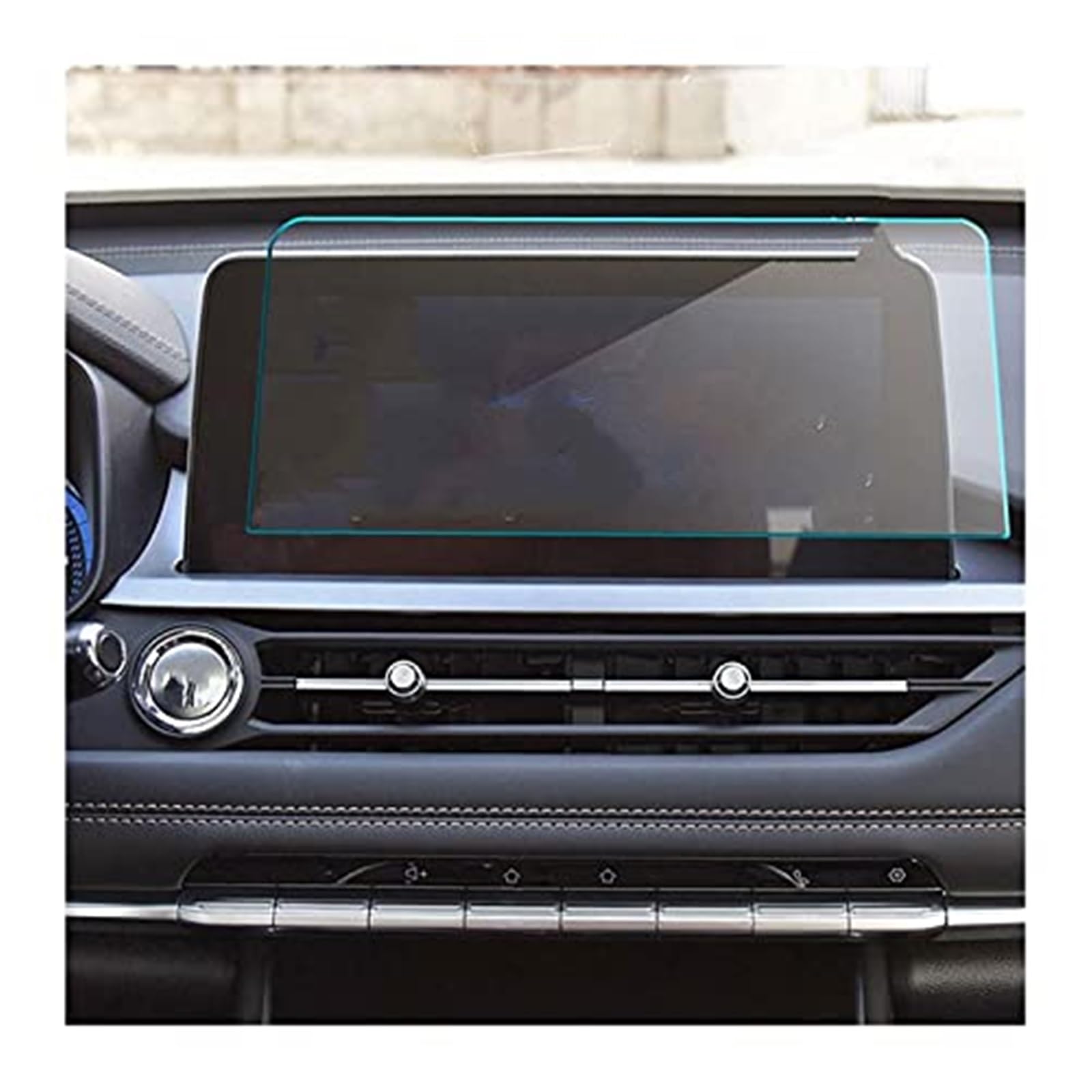 JUNPIY Instrumenten-Displayschutzfolie, for Chery, for Tiggo 7 Pro 2020 2021, Auto-Navigation, HD-Displayschutzfolie aus gehärtetem Glas, Schutzfolie aus gehärtetem Glas Displayschutz aus Glas von JUNPIY