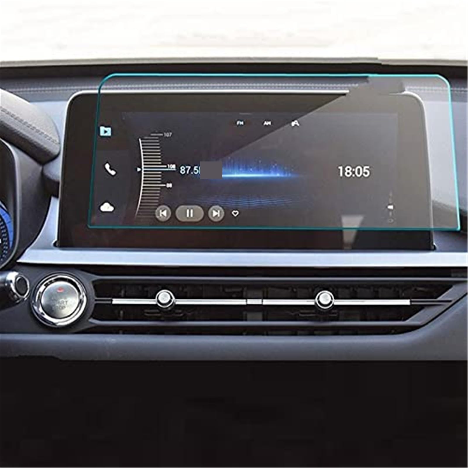 JUNPIY Instrumenten-Displayschutzfolie, for Chery, for Tiggo 8 5X 2020 2021, Auto-Schutzfolie aus gehärtetem Glas, LCD-Bildschirm, HD-Navigation, Schutzfolie aus gehärtetem Glas Displayschutz aus Glas von JUNPIY