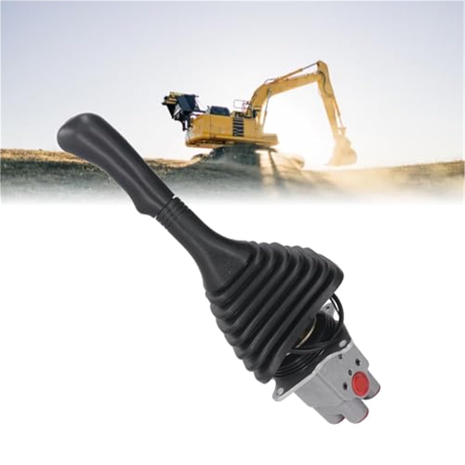 JUNPIY Joystick-Steuerung for Bagger, Joystick-Hebel for Bagger, linke Steuerventilbaugruppe, Joystick-Steuerung for Gabelstapler, Joystick-Baugruppe for Bagger, for KOMATSU, PC20020116 PC20020117 PC2 von JUNPIY