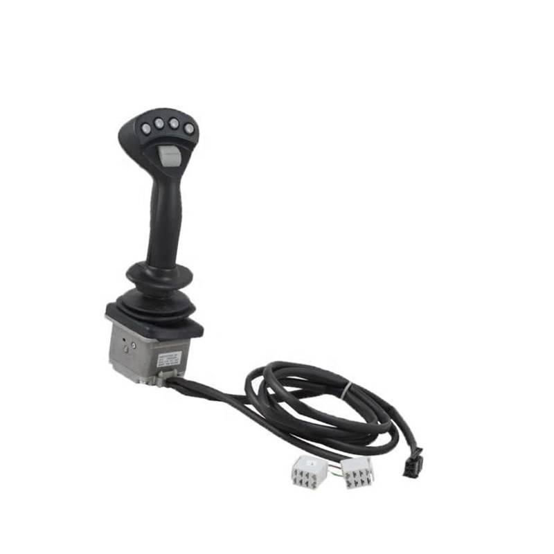 JUNPIY Lange Stange aus Gummileder, Katzenkrallenknopf mit schwarzem, langem Kordelgriff, 1600384 Controller-Joystick for JLG-Aufzüge Joystick für Bagger von JUNPIY