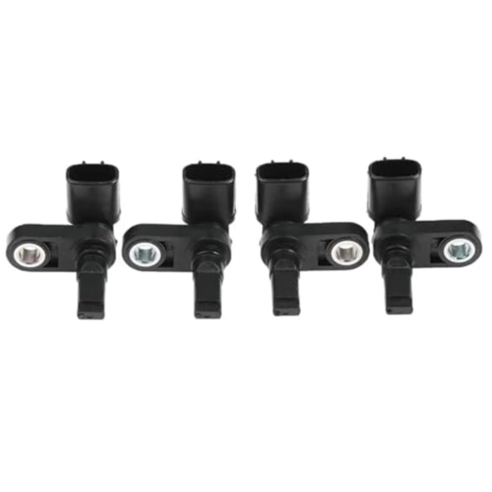 JUNPIY Left + Right ABS Wheel Speed Sensor, for Toyota, for Lexus, 89542-04020 89543-04020 89542-60050 89543-60050 ABS-Sensor Radgeschwindigkeit(Black 4PCS) von JUNPIY