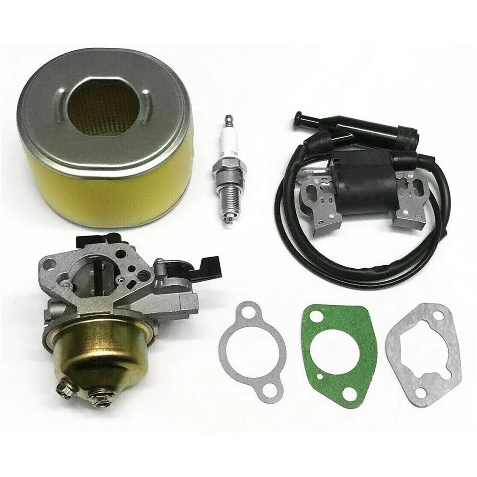 JUNPIY Luftfilter Vergaser Zündspule Dichtungen Luftfilter Zündkerze Service Kit GX240 GX270 Motorzündungsspule von JUNPIY