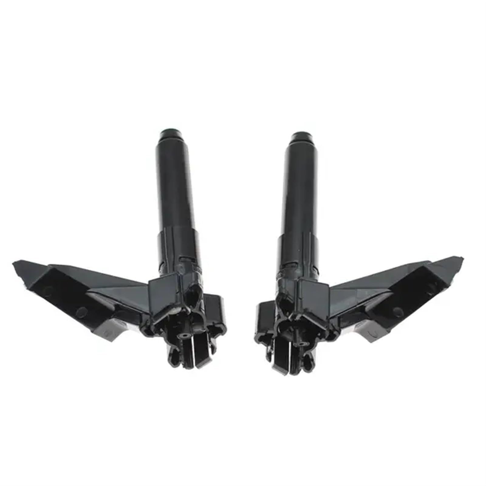 JUNPIY Neuer Scheinwerfer-Waschanlagen-Sprühdüsenstrahl mit Abdeckkappe, for, for Mitsubishi, Outlander 2016 2017 2018 2019 Scheinwerferdüsenabdeckung(Nozzle Pair) von JUNPIY