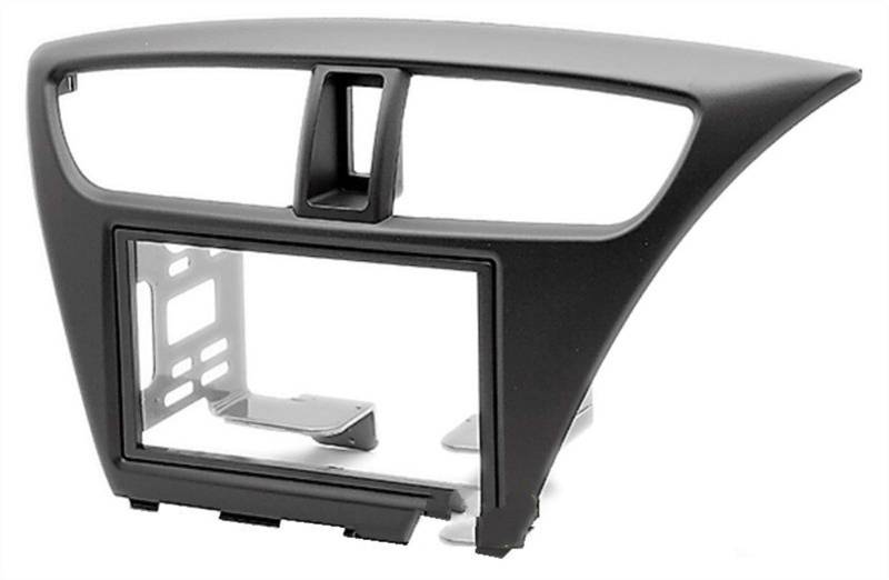 JUNPIY RHD-Autoradio-Blende, Armaturenbrett-Kit, Doppel-Din, 2DIN-Auto-Audiorahmen, for Civic, 2012 FH002029 Stereo-Panel-Rahmen(173x98mm) von JUNPIY