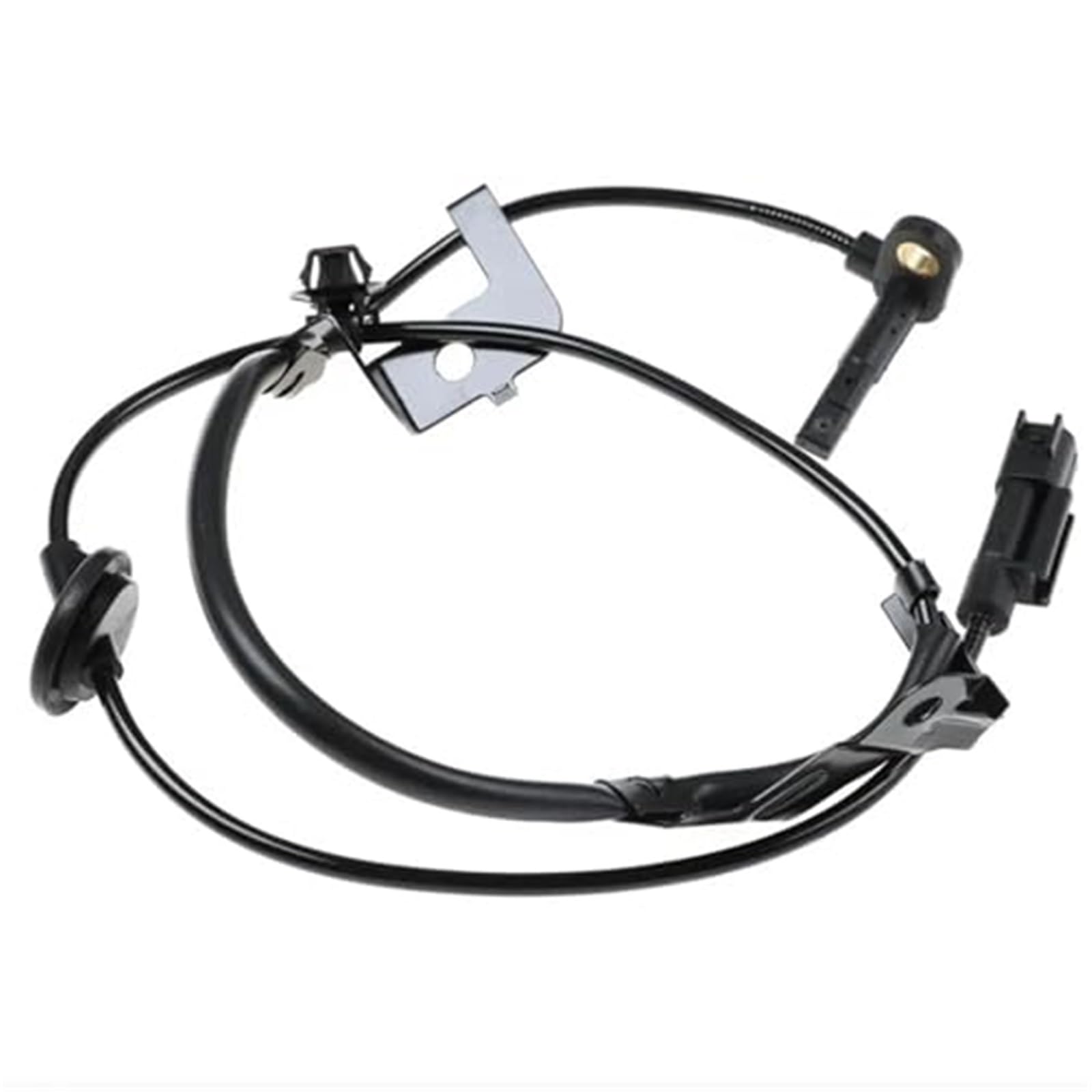 JUNPIY Rear Left & Right ABS Wheel Speed Sensor, for, Lancer 09-10 Outlander 07-11 4670A583 4670A584 ABS-Sensor Radgeschwindigkeit(Black Rear Left) von JUNPIY