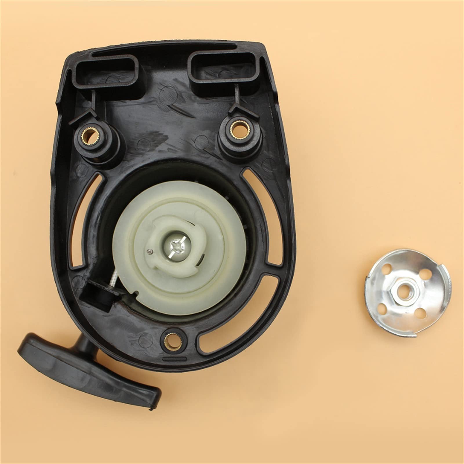 JUNPIY Recoil Starter Easy Start Pulley Griff 4 Takt Motor Motor Rasenmäher Trimmer Freischneider for GX35 35CC Rückstoß-Seilzugstarter von JUNPIY