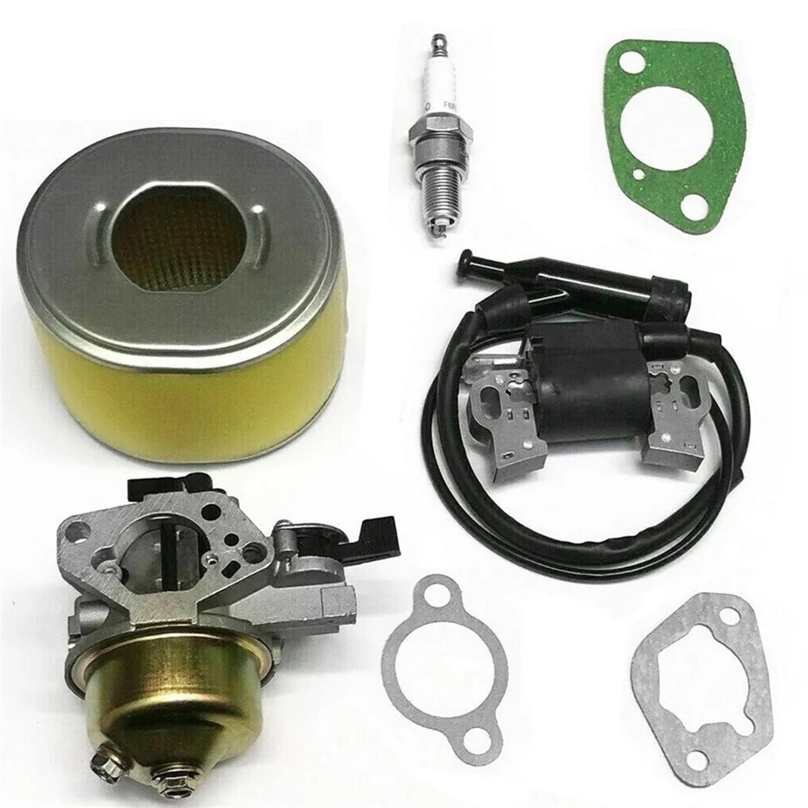 JUNPIY Vergaser-Service-Kit, Luftfilter, Zündspule, GX240, GX270 Motorzündungsspule von JUNPIY