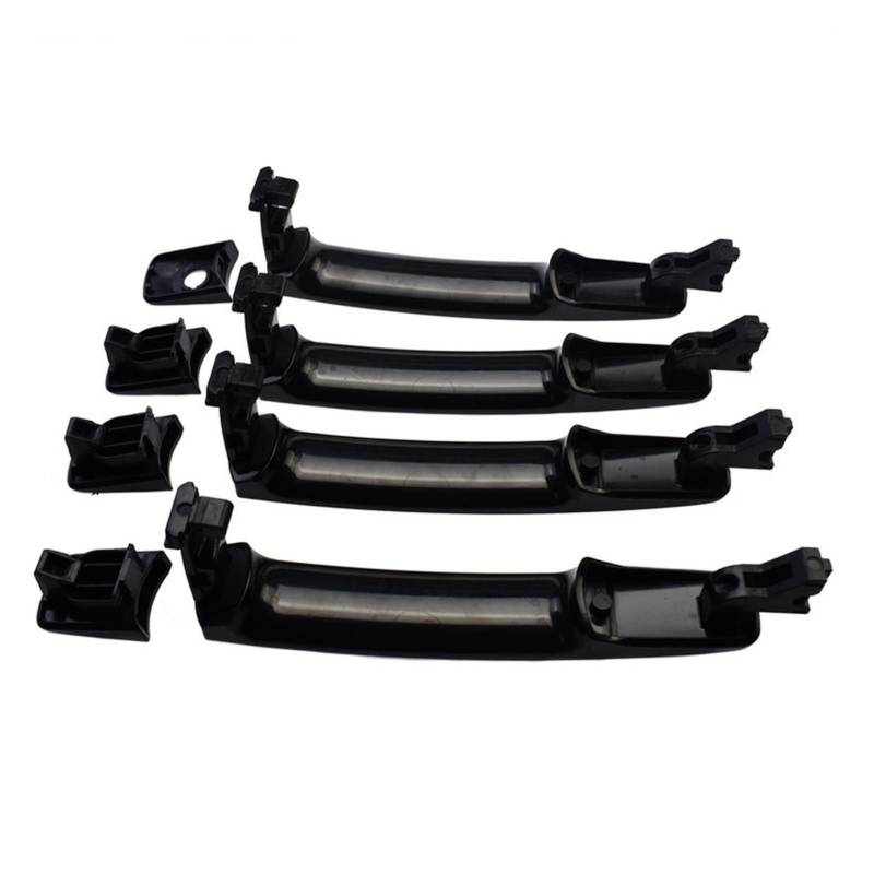 JUNPIY Vorne Hinten Links Rechts Außen Türgriff, for Nissan, Rogue, for Infiniti, G35 80640AM205 NI1310129 80640CA012 Abdeckung für Außentürgriffe(Front Rear 4pcs) von JUNPIY