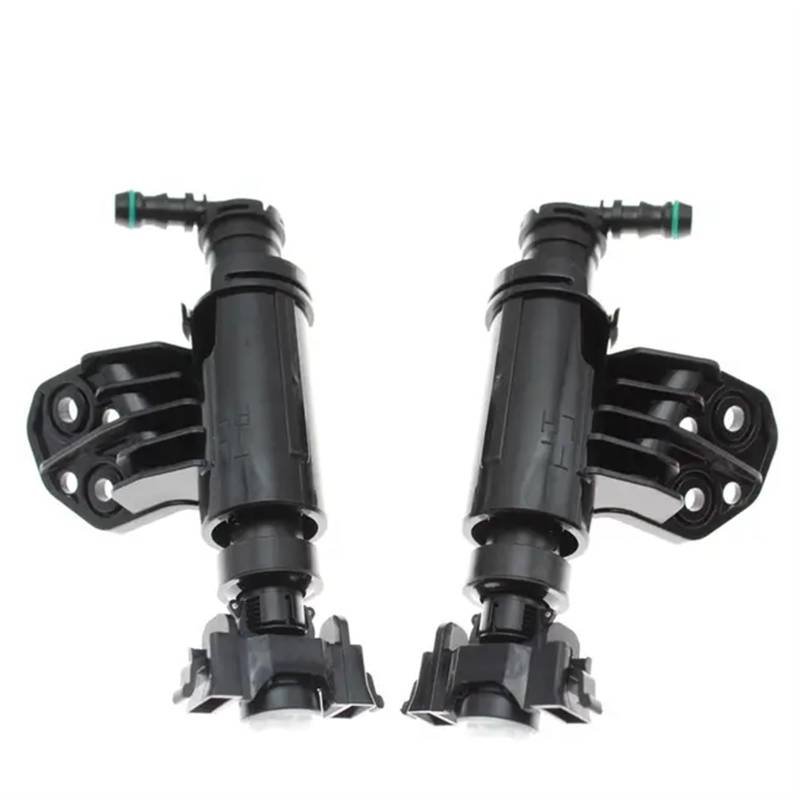 JUNPIY for, for Hyundai, Tucson 2017 2018 2019 Frontstoßstange Scheinwerfer Lampenwaschanlage Sprühdüse Reinigungspumpe Aktuator mit Abdeckkappe Scheinwerferdüsenabdeckung(Nozzle Pair) von JUNPIY