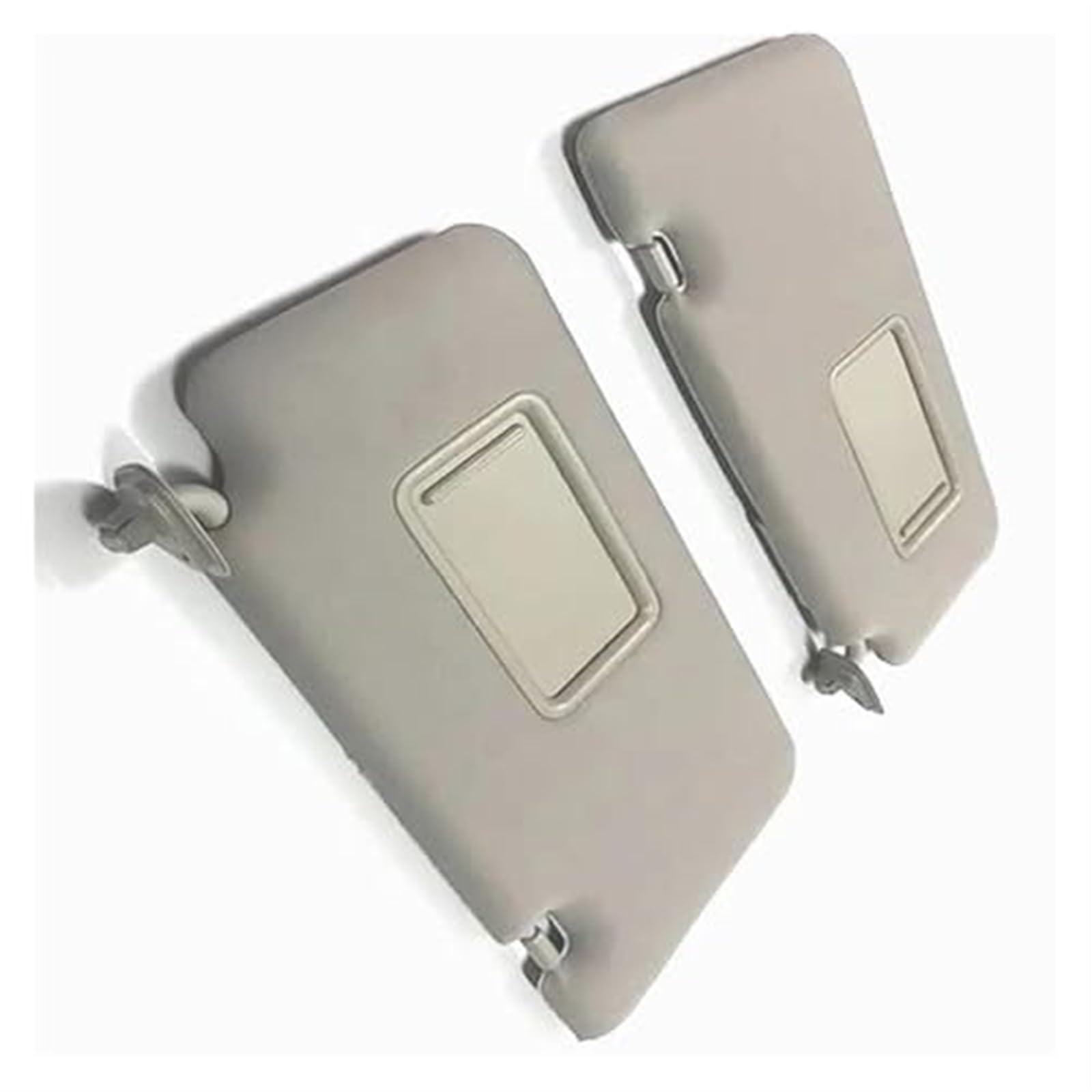 JUNPIY for Nissan, for Tiida 2005-2010 Auto-Innensonnenblende Links vorne Sonnenschutz mit Spiegel-Kit Auto-Sonnenblende Auto-Frontsonnenblende(Beige Left -Driver) von JUNPIY