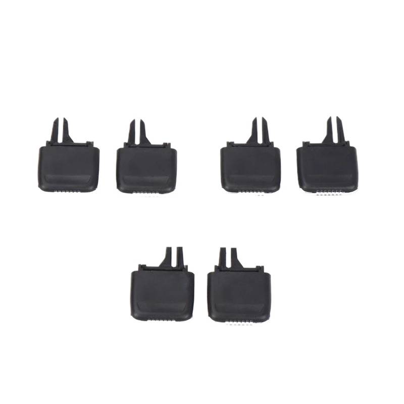 JUNPIY for Porsche, for Cayenne, 2011-2016 Schnell zu installierendes CarFront Center A/C Klimaanlage Vent Outlet Tab Clip Reparaturset Entlüftungsauslassclip(Front No.1 1pc) von JUNPIY