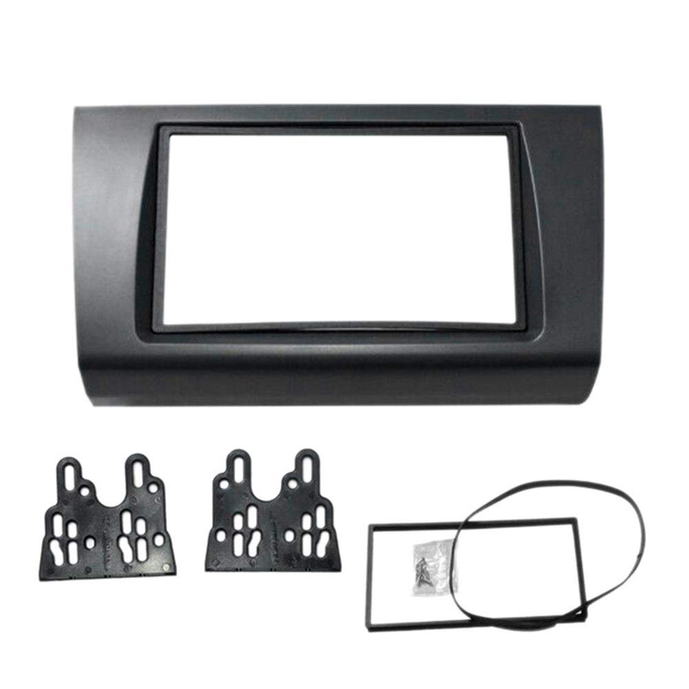 JUNPIY for Suzuki, for Swift, 2005-2010 2 Din Audio Panel DVD Navigation Panel Rahmen Auto Blenden Stereo Radio Panel Blende für Radioblende von JUNPIY