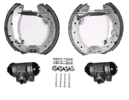 JURID Bremsensatz, Trommelbremse OPEL,FIAT,PEUGEOT 381345J 42412Y,42414X,42417T 424239,381345J,42413V von JURID