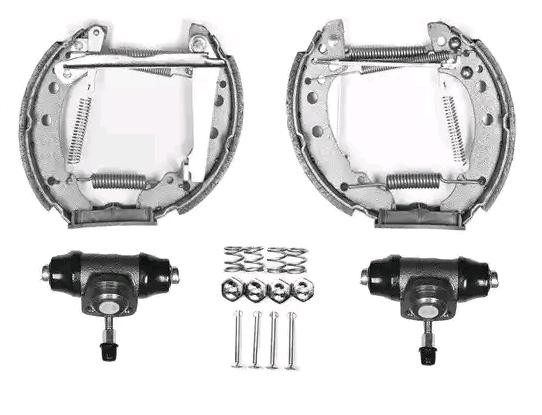 JURID Bremsensatz, Trommelbremse VW,AUDI,SEAT 381093J 381093J,331698100,867698511X von JURID