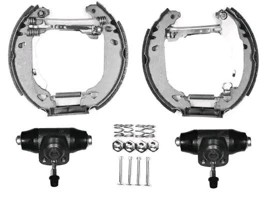 JURID Bremsensatz, Trommelbremse VW,AUDI 381092J 867698511AX,381092J,171698100 von JURID