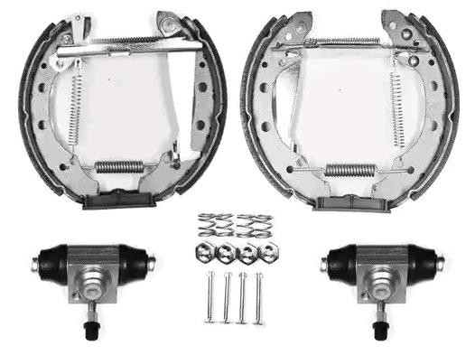 JURID Bremsensatz, Trommelbremse VW,SKODA,SEAT 381331J 1H0698511X,381331J von JURID