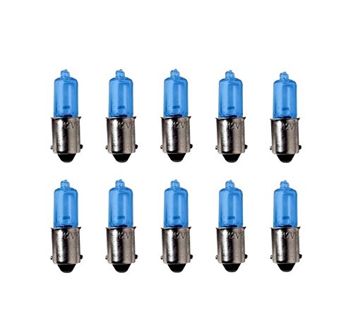 10x H6W BLUE VISION BAX9s 12V 6W JURMANN® LAMPEN FALTSCHACHTEL SUPER WHITE 10 STÜCK von JURMANN