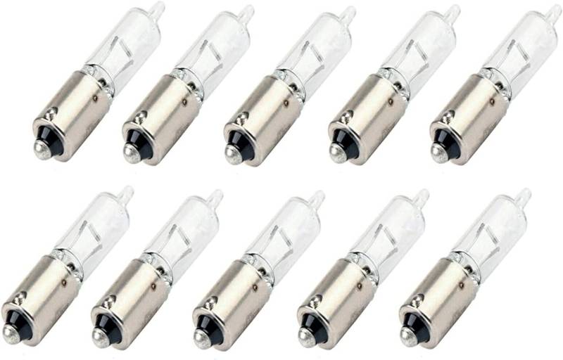 10x Jurmann H21W 12V BAY9S Original Long Life Bremslicht Rückfahrlicht Nebellicht Blinker Halogen Ersatz Birne E-geprüft von JURMANN