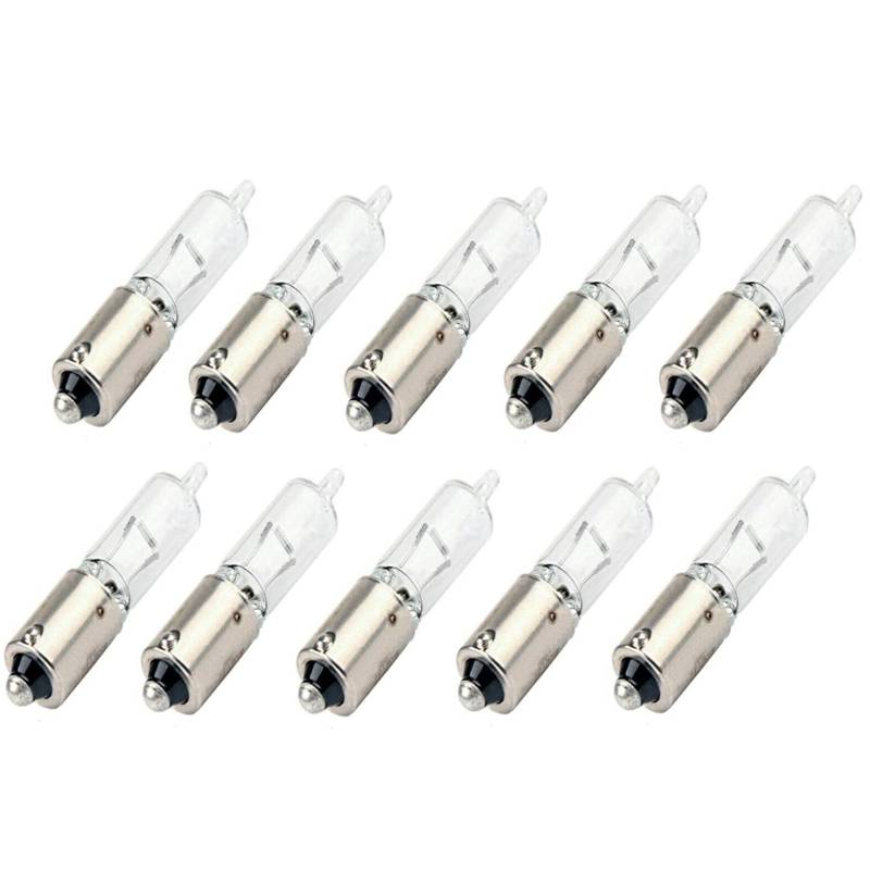 10x Jurmann H21W 12V BAY9S Original Long Life Halogen Ersatz Lampe für Bremslicht Rückfahrlicht Nebellicht Blinker - E-geprüft von JURMANN