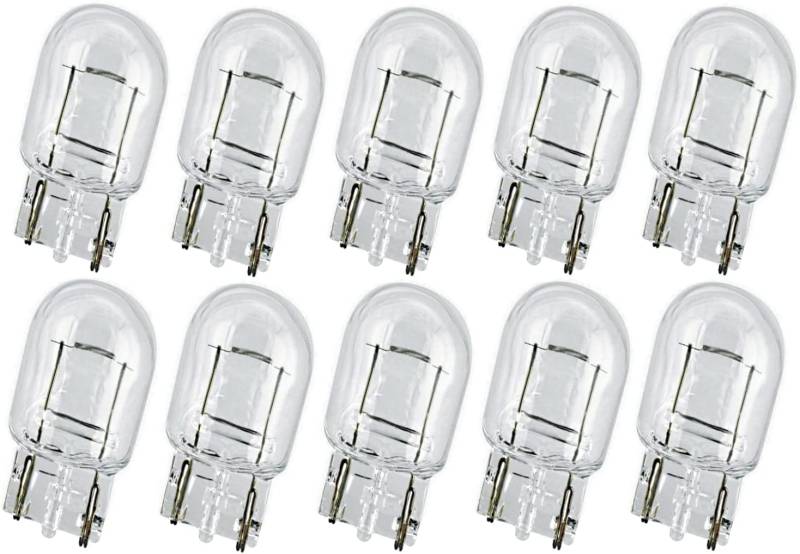 10x Jurmann Trade W21W 12V Original Long Life Halogen Ersatz Lampe für Bremslicht Rückfahrlicht Blinker - E-geprüft von JURMANN