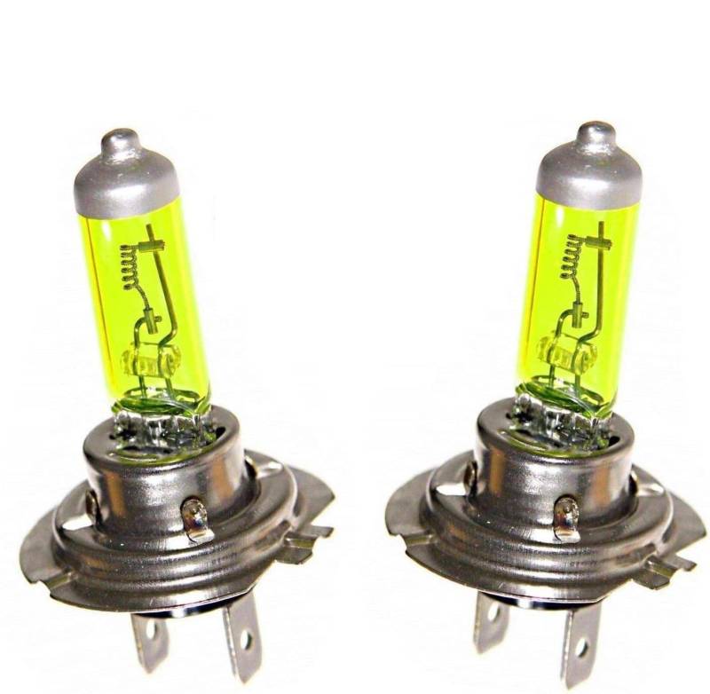 2x Jurmann H7 100W 12V PX26d Aqua Vision Gelb Yellow Scheinwerfer Ersatz Halogen Lampe - Off-Road von JURMANN