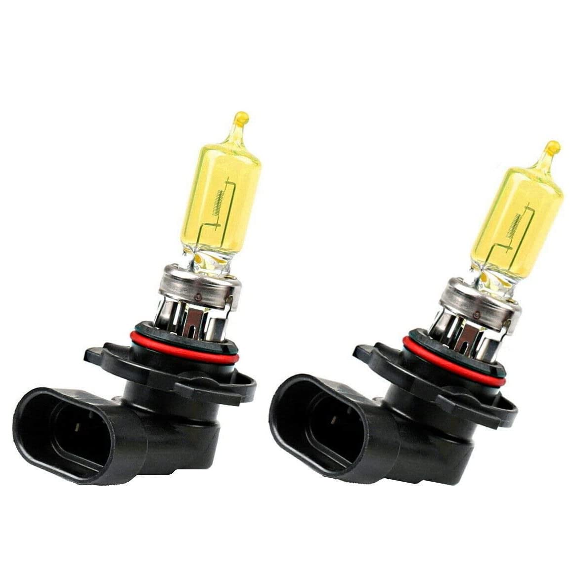 2x Jurmann HB3 65W 12V Golden Vision Gelb Yellow Ersatz Halogen Birne für Scheinwerfer, Fernlicht, Abblendlicht, Nebelscheinwerfer - E-geprüft von JURMANN