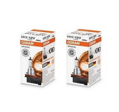 2x OSRAM 64211 H11 12V 55W PGJ19-2 Halogen Scheinwerfer Lampe 2 Stück von JURMANN