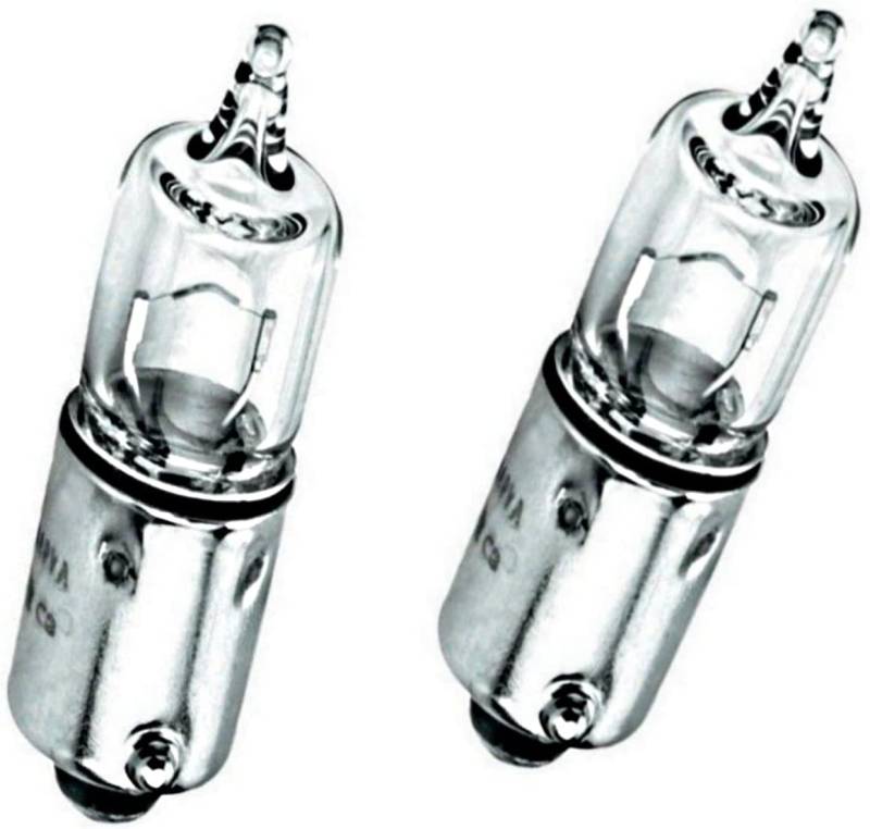 2x Jurmann H10W 12V BA9S Original Long Life Halogen Ersatz Lampe für Parklicht Hecklicht - E-geprüft von JURMANN