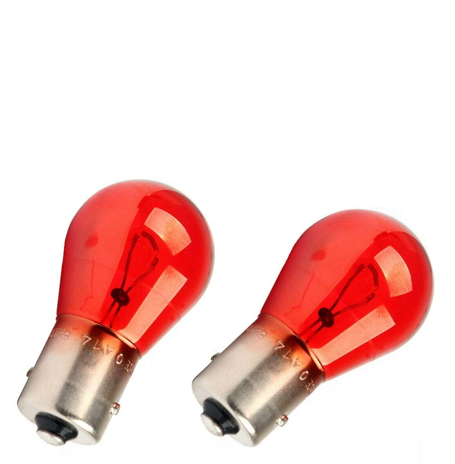 2x Jurmann PR21W 12V Original Rot Long Life Bremslicht Nebelschlusslicht Halogen Ersatz Birne E-geprüft von JURMANN