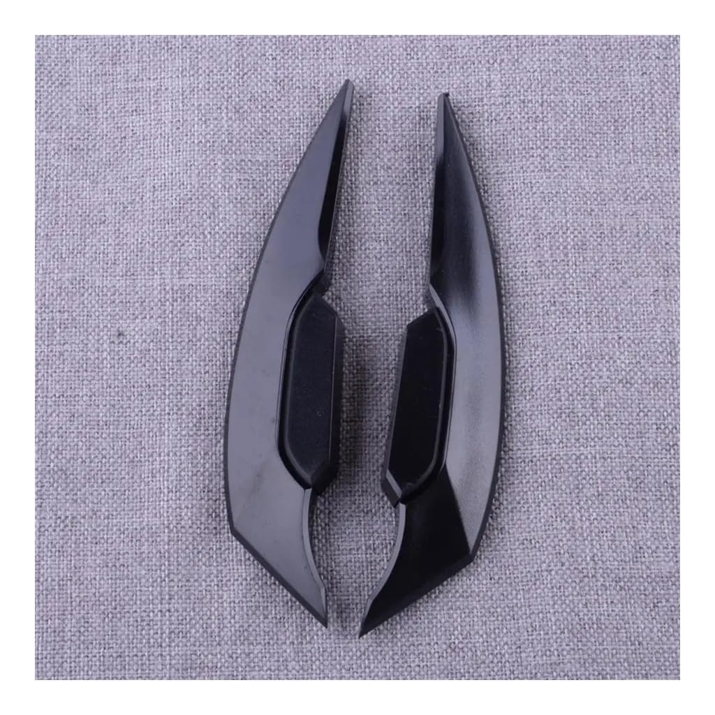 Flankenspoiler Verkleidung Paar Kunststoff Universal Front Verkleidung Winglet Seite Air Deflektor Flügel Spoiler Für Motorrad Roller von JURTBGF