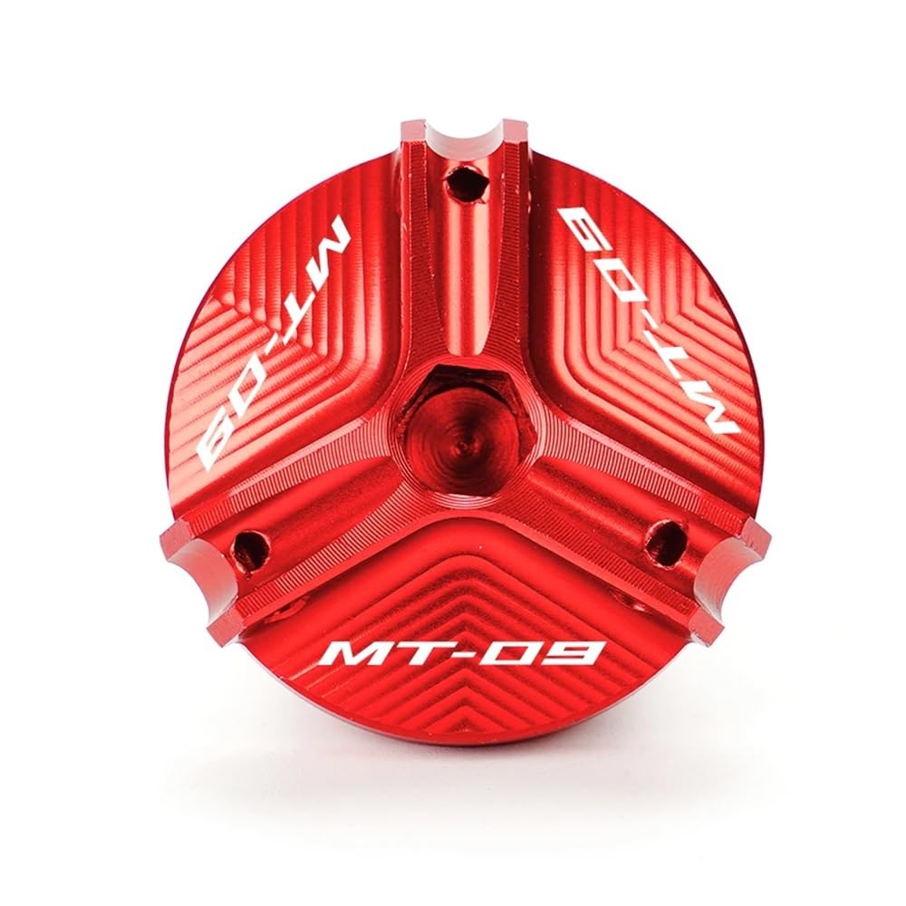 Motorrad Deckel Bremsflüssigkeitsbehälter Für Yam&aha MT09 MT-09 MT 09 SP Tracer 900 GT FZ 09 FJ 09 2013-2022 2021 Motorrad Zubehör Motoröl Einfülldeckel Abdeckung von JURTBGF