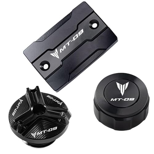 Motorrad Deckel Bremsflüssigkeitsbehälter Für Yam&aha MT09 MT-09 Mt 09 FZ09 2014-2022 Zubehör Vordere Und Hintere Bremsflüssigkeitsabdeckung Schutzschale Und Einfüllstutzenschutz von JURTBGF