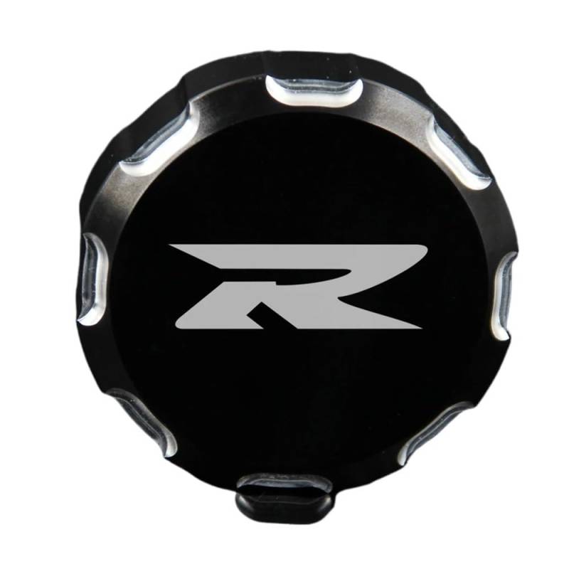 Motorrad Deckel Bremsflüssigkeitsbehälter Motorrad CNC Vorderradbremszylinder Reservoir Abdeckkappe Für SU&ZUKI GSXR 1000 GSX-R 1000 2001-2018 (2014 2015 2016 2017 von JURTBGF