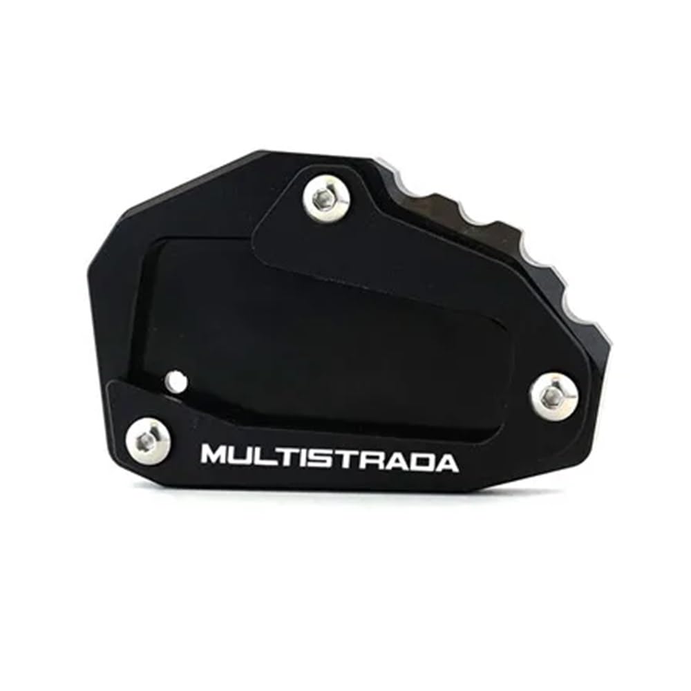 Motorrad Ständer Seitenverlängerung Pad CNC Kickstand Fuß Seite Ständer Verlängerung Pad Unterstützung Platte Für Du&Cati Multistrada 950 1100 1200 1200S 1200GT 1260 Zubehör von JURTBGF