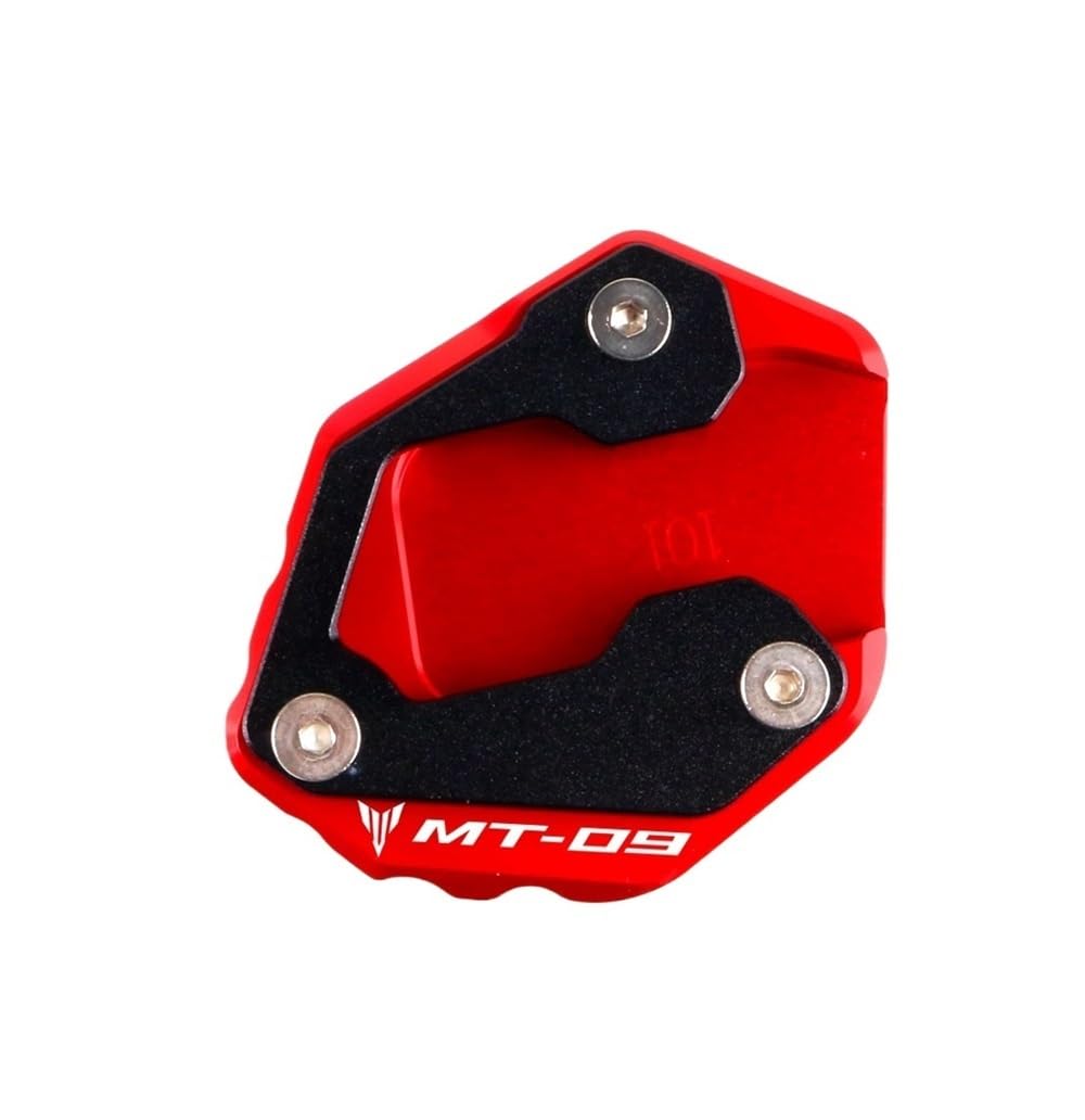 Motorrad Ständer Seitenverlängerung Pad Seitenständer Motorrad Kickstand Fuß Seitenständer Verlängerung Pad Unterstützung Für Yam&aha MT09/FZ09 MT-09 2021–2022 von JURTBGF