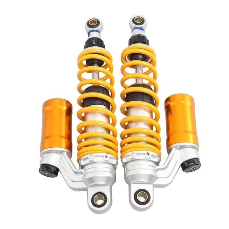 Motorräder Stoßdämpfer Motorrad Universal Hinten Suspension 350mm Einstellbare Luft Stoßdämpfer Für Ha&rley Für Für Yam&aha Für SU&ZUKI ATV Dirt Bike von JURTBGF