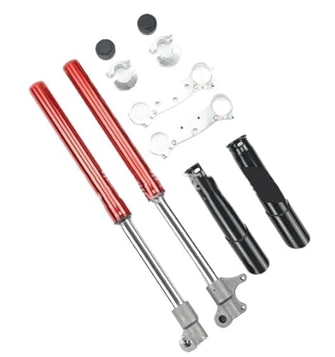 Motorräder Stoßdämpfer Motorrad Vordergabel Stoßdämpfer Suspension Kit Fit Moto Motorrad Für 49cc 1SET Stoßdämpfer Suspension Dämpfer von JURTBGF