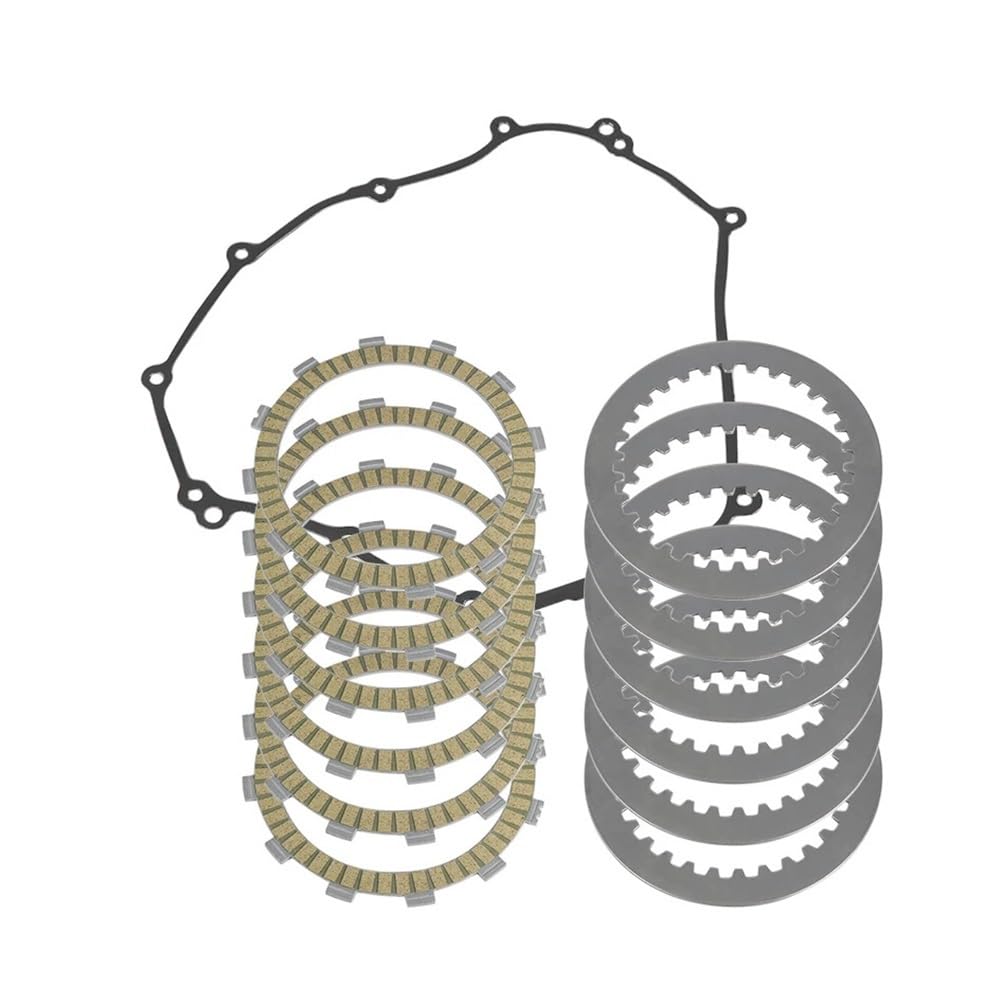 Reibscheiben Motorradkupplungen Motorrad Kupplung Reibung Platten Disc Set Und Kupplung Dichtung Set Für Yam&aha MTT690 MT07 MT-07 MTM690 XSR700 FZ07 FZ-07 Teile von JURTBGF