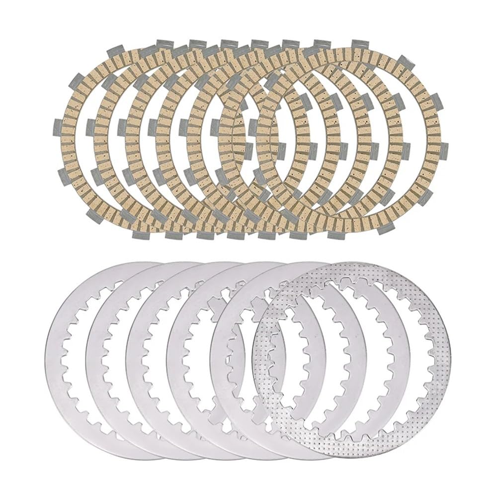 Reibscheiben Motorradkupplungen Motorradzubehör Kupplungsreibplatten & Stahlplatten Scheibensatz Für CF&Moto CF400NK CF650NK CF650TR 650TR-G MT650 von JURTBGF