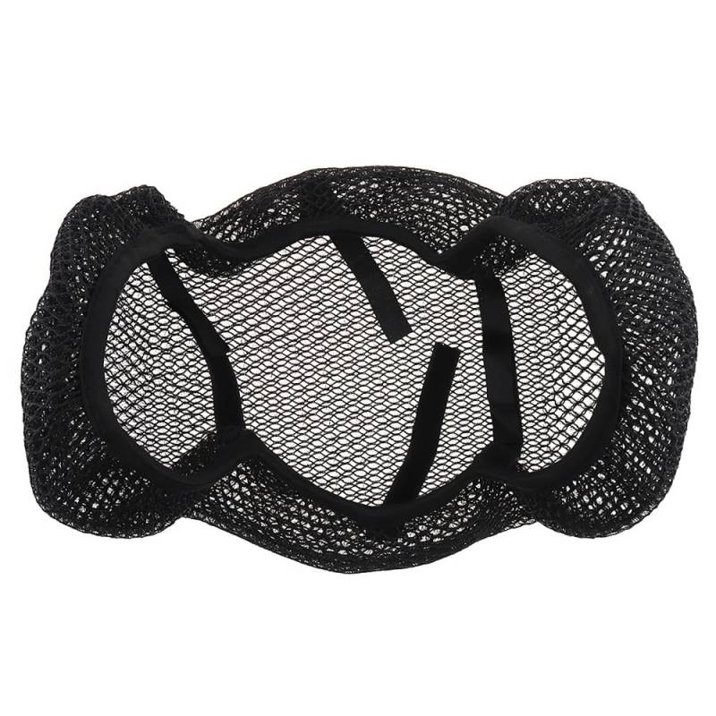 Sitzabdeckung Motorrad 1Pcs Anti-Slip Mesh Stoff Sitzbezug Atmungsaktive wasserdichte Motorrad Motorrad Roller Sitzbezüge Kissen S-XXXXXL von JURTBGF