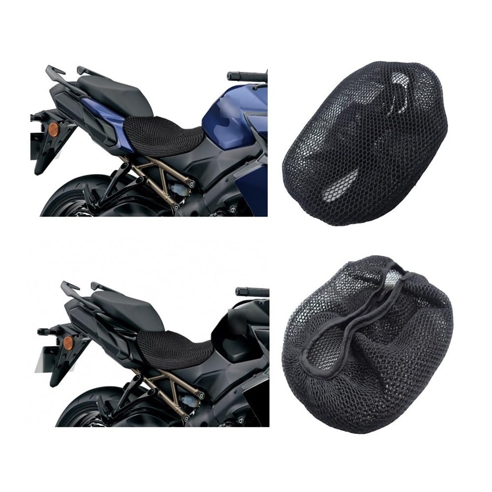 Sitzabdeckung Motorrad Für GSX S1000 GT GSX S 2022 Zubehör Sitzbezug GSX-S1000GT Motorrad Atmungsaktives Mesh Komfort Sitzkissen Zubehör von JURTBGF