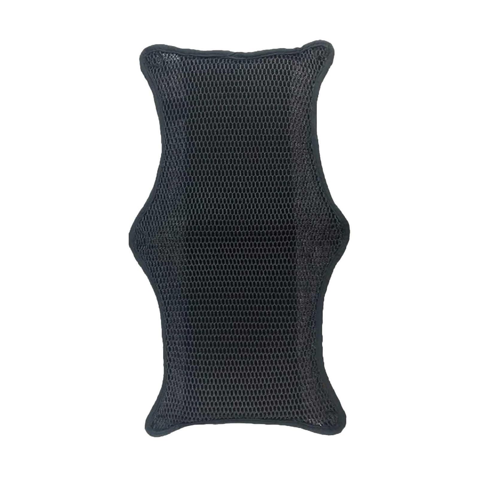 Sitzabdeckung Motorrad Motorrad Sitzkissen Abdeckung Mesh Protector Isolierung Matte Motorrad Einstellbare Kissen Atmungsaktive Sitz Mesh Pad Nicht-sl E1J7 von JURTBGF