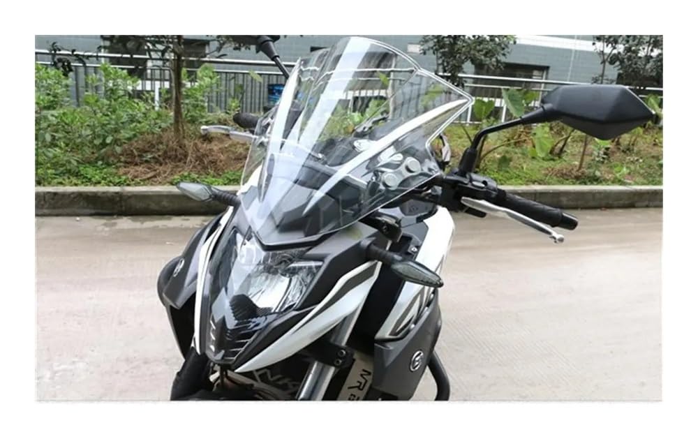 Windabweiser Motorrad Für 400NK 650NK Front Motorrad Windschutzscheibe Windschutz Motorrad Windschutzscheibe Verlängerung Windschutzscheibe Deflektoren von JURTBGF