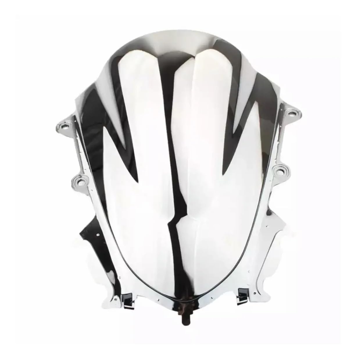 Windabweiser Motorrad Für Yam&aha YZF R25 R3 2019 2020 Motorrad Windschutzscheibe Windschutz Double Bubble Schwarz Rauch Universal Verlängerung Spoiler von JURTBGF