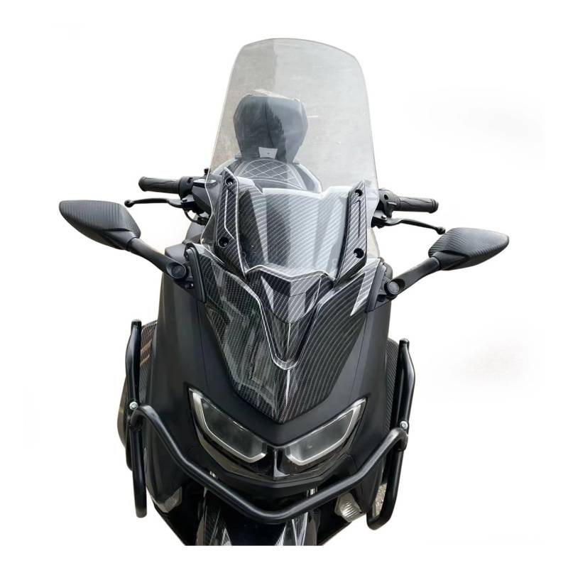 Windabweiser Motorrad Modifiziertes Motorrad Nmax2020-2023 64CM Nmax155 Windschutzscheiben-Windschutzscheiben Für Yam&aha Nmax155 Nmax2020-2022 von JURTBGF