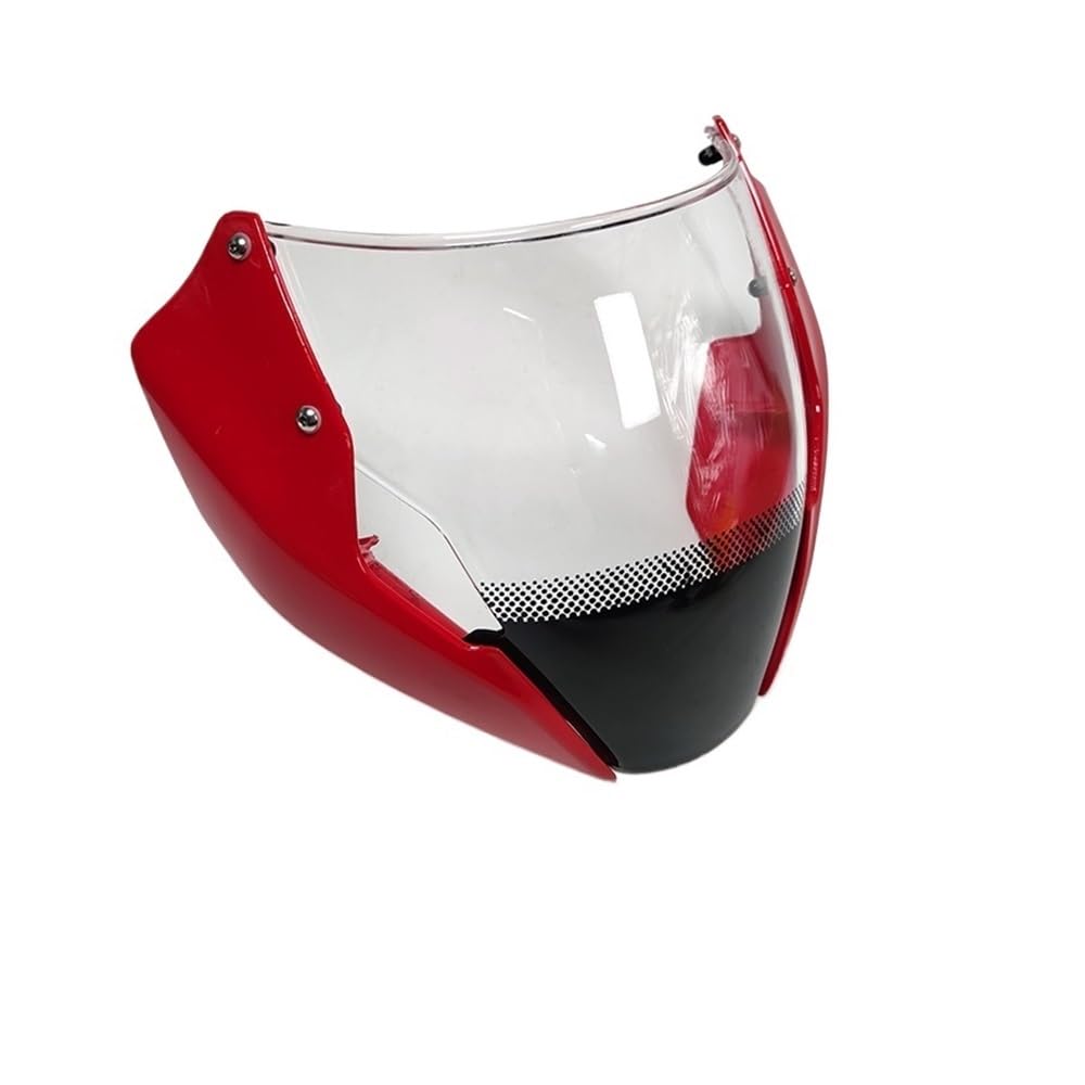 Windabweiser Motorrad Motorrad Kopf Cowling Verkleidung Frontscheibe Hyperstrada Stnipe Deflektor Passend Für Du&Cati Monster 821 797 1200S 2014-2017 von JURTBGF